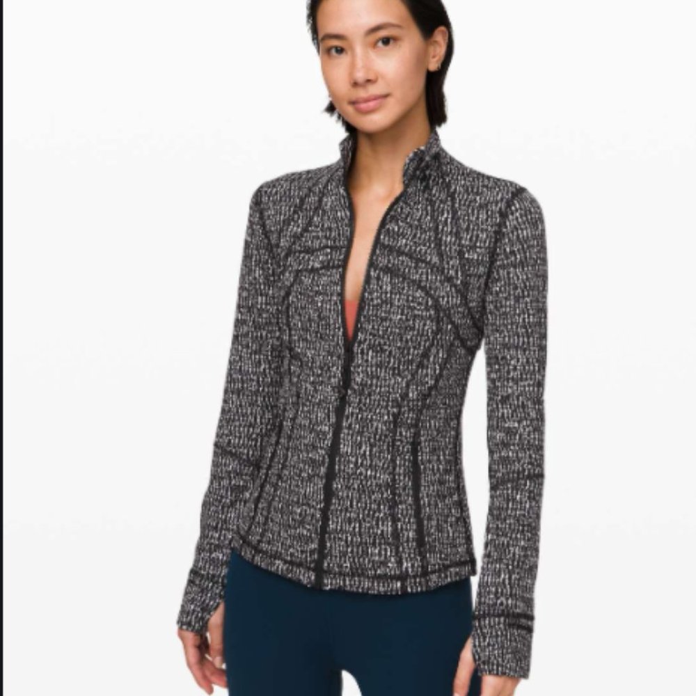 COPY - lululemon black and white jacket